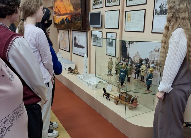 Экскурсия в музей пожарной безопасности города Иркутска