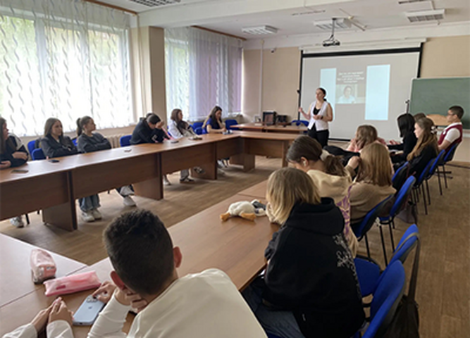 В колледже прошла интерактивная беседа об основах семьи и ответственности