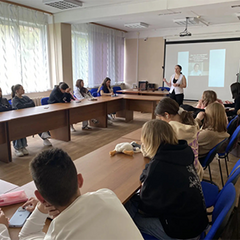В колледже прошла интерактивная беседа об основах семьи и ответственности