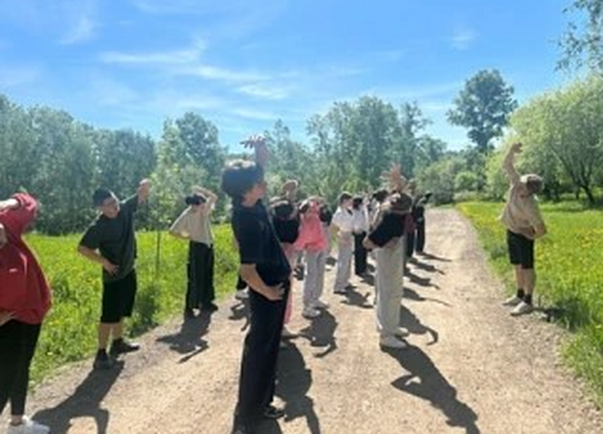 В нашем колледже прошёл День здоровья, приуроченный ко Дню России