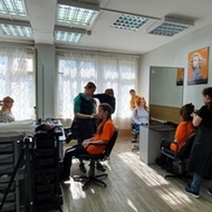 Парикмахерский салон для участников Чемпионата «Абилимпикс» и  их сопровождающих