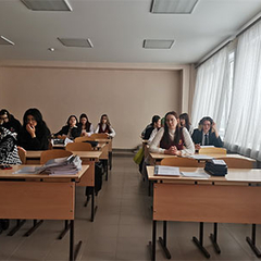 На этой неделе состоялась защита курсовых проектов по профессиональному модулю «Предоставление парикмахерских услуг» в группе ТиКп 23.3. 