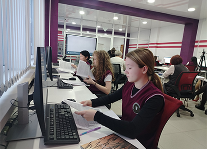 Открытое занятие для обучающихся по профессии "Делопроизводитель"