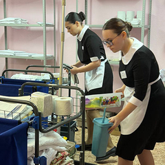 Второй день Д2 - Регионального чемпионата «Профессионалы» по компетенции «Сервис на объектах гостеприимства»