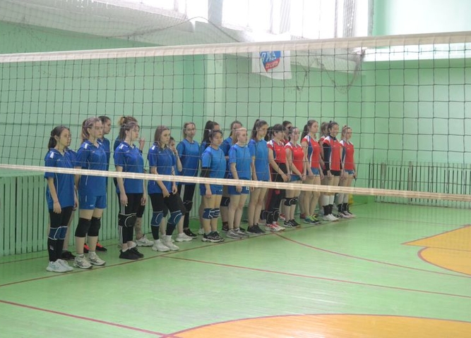 Региональные соревнования по волейболу среди девушек среднего профессионального образования